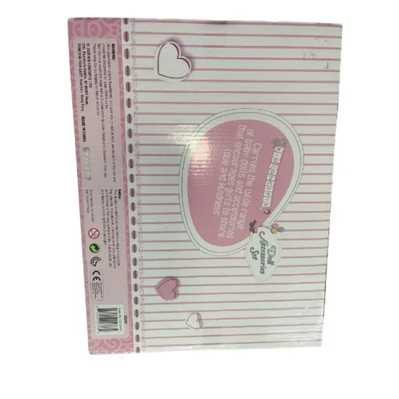 12'' Baby Doll and Clothes Accessories Playset with Feeding Bottle Pacifier Xmas - Picture 2 of 4